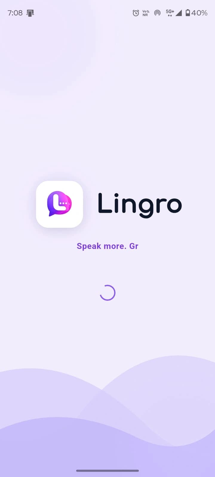 Lingro Splash Screen